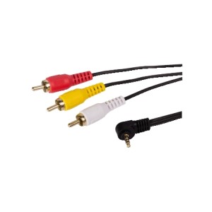 GBC 14.1560.20 - Καλώδιο Εικόνας-Ήχου 3xRCA σε 3.5mm Καλώδια Onetrade